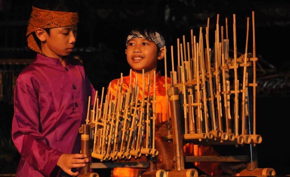 De Indonesische houten instrumenten en hun traditionele muziek